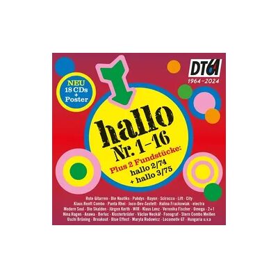 Buschfunk Verlag Hallo, 18 CD Box Buschfunk Verlag Hallo, 18 CD Box