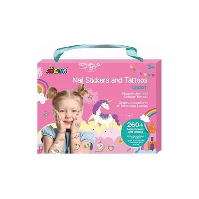 Avenir Nagelsticker & Tattoos Einhorn Avenir Nagelsticker & Tattoos Einhorn