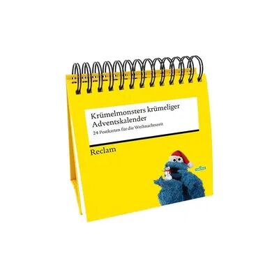 Reclam, Philipp Krümelmonsters krümeliger Adventskalender. 24 Postkarten für die Weihnachtszeit (Advents-Postkartenaufsteller) Reclam, Philipp Krümelmonsters krümeliger Adventskalender. 24 Postkarten für die Weihnachtszeit (Advents-Postkartenaufsteller)