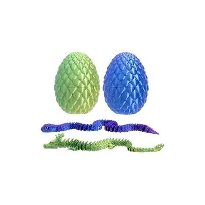 Jono Toys B.V. 3D Dragons & Snakes Magisches Ei mit Überraschungseffekt, sortiert, Farbe nicht wählbar Jono Toys B.V. 3D Dragons & Snakes Magisches Ei mit Überraschungseffekt, sortiert, Farbe nicht wählbar