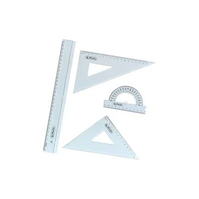 Herlitz 884601 Transparent Geometrieset - Geometrie-Set Herlitz 884601 Transparent Geometrieset - Geometrie-Set