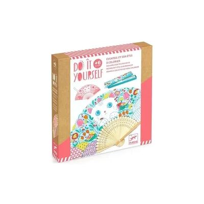 Djeco Koneko Fan DIY Kit - Bastelset Djeco Koneko Fan DIY Kit - Bastelset
