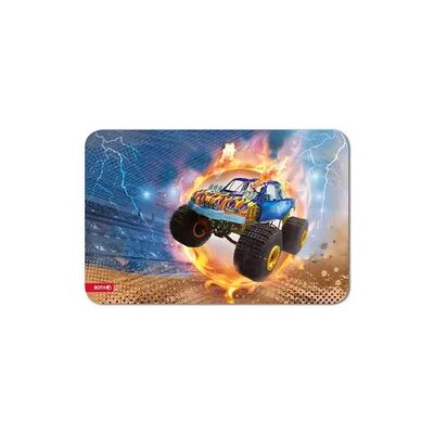 ROTH Schreibtischunterlage Monstertruck Bunt Kunstleder ROTH Schreibtischunterlage Monstertruck Bunt Kunstleder