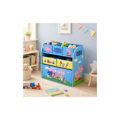 HTI-Living Peppa Pig Aufbewahrungsregal Kinder 3-stöckig mit Boxen HTI-Living Peppa Pig Aufbewahrungsregal Kinder 3-stöckig mit Boxen