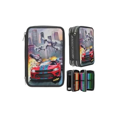 DEPESCHE Action World 3 Fach Federtasche LED Drohne DEPESCHE Action World 3 Fach Federtasche LED Drohne