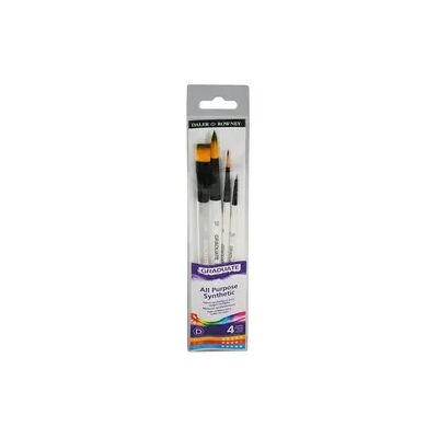 Daler-Rowney Graduate 4 Aquarellpinsel Set Daler-Rowney Graduate 4 Aquarellpinsel Set