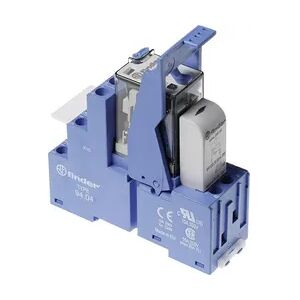 Finder 58.34.9.220.0050 Relaisbaustein Nennspannung: 220 V/DC Schaltstrom (max.): 7 A 4 Wechsler 1 St. Finder 58.34.9.220.0050 Relaisbaustein Nennspannung: 220 V/DC Schaltstrom (max.): 7 A 4 Wechsler 1 St.