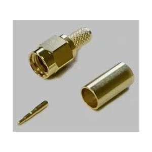 BKL Electronic 0409075 0409075 SMA-Steckverbinder Stecker, gerade 50Ω 1St. BKL Electronic 0409075 0409075 SMA-Steckverbinder Stecker, gerade 50Ω 1St.