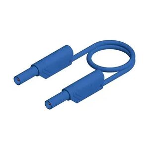 Hirschmann Test & Measurement MLS WS 25/2,5 bl Sicherheits-Messleitung Lamellenstecker 4 mm Lamellenstecker 4 mm 25.00 cm Blau 1 St. Hirschmann Test & Measurement MLS WS 25/2,5 bl Sicherheits-Messleitung Lamellenstecker 4 mm Lamellenstecker 4 mm 25.00 cm Blau 1 St.