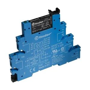 Finder 38.51.7.024.5050 Relaismodul - 24 V/DC, 6A, Schraubklemmen Finder 38.51.7.024.5050 Relaismodul - 24 V/DC, 6A, Schraubklemmen