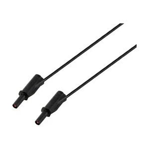 VOLTCRAFT MSB-532 Messleitung 4mm 2m Schwarz 2,5mm2 CAT IV 600V 32A VOLTCRAFT MSB-532 Messleitung 4mm 2m Schwarz 2,5mm2 CAT IV 600V 32A