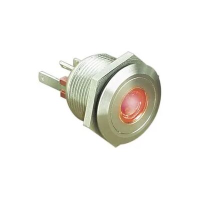Eska Bulgin MPI001/28/RD Manipulationssicher Druckknopf - IP66, Rot Eska Bulgin MPI001/28/RD Manipulationssicher Druckknopf - IP66, Rot