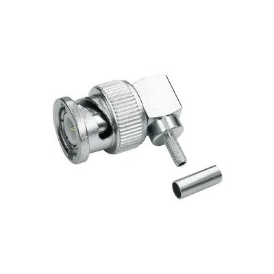 Telegärtner BNC-Stecker Winkel 90° 75Ω Crimp RG-59 B/U - Koaxialstecker Telegärtner BNC-Stecker Winkel 90° 75Ω Crimp RG-59 B/U - Koaxialstecker