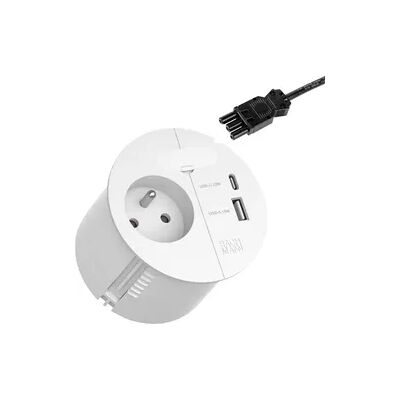Bachmann Modell 938.304 Weiße USB A/C Steckerleiste - Power Strip Bachmann Modell 938.304 Weiße USB A/C Steckerleiste - Power Strip