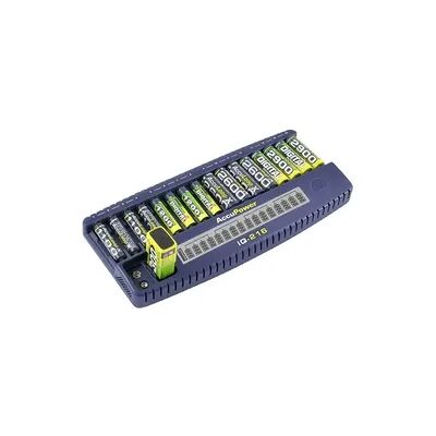 AccuPower IQ216 Universal Battery Charger - NiCd NiMH AA AAA 9V AccuPower IQ216 Universal Battery Charger - NiCd NiMH AA AAA 9V