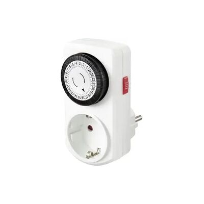 Sygonix SY-5042668 Steckdosen-Zeitschaltuhr analog Tagesprogramm 3680W IP20 Dauerbetrieb Sygonix SY-5042668 Steckdosen-Zeitschaltuhr analog Tagesprogramm 3680W IP20 Dauerbetrieb