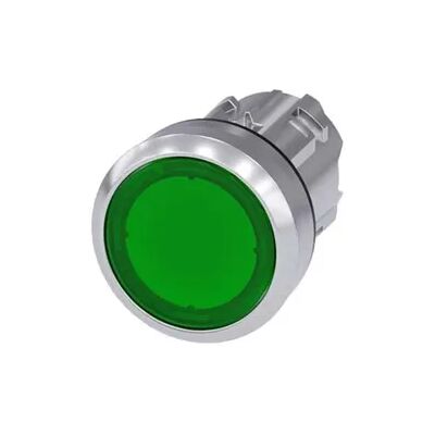 Siemens 3SU1051-0AA40-0AA0 LED Beleuchteter Drucktaster - IP66/IP67/IP69K Siemens 3SU1051-0AA40-0AA0 LED Beleuchteter Drucktaster - IP66/IP67/IP69K