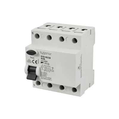 Sygonix SY-6438020 3P+N Fehlerstromschutzschalter - Fehlerstrom-Schutzschalter Sygonix SY-6438020 3P+N Fehlerstromschutzschalter - Fehlerstrom-Schutzschalter