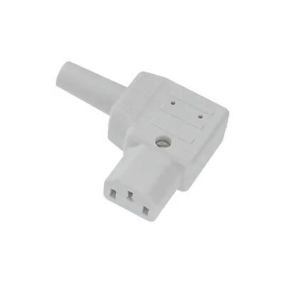 Bachmann Grau IEC 60320 C13 Stecker - 2-polig - 10A - 90° Bachmann Grau IEC 60320 C13 Stecker - 2-polig - 10A - 90°