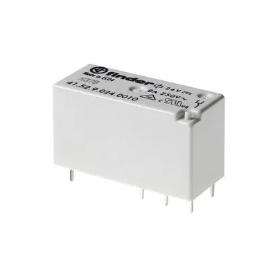 Finder 41.52.9.024.5000 Relais - 24 V/DC 8 A 2 Wechsler Finder 41.52.9.024.5000 Relais - 24 V/DC 8 A 2 Wechsler