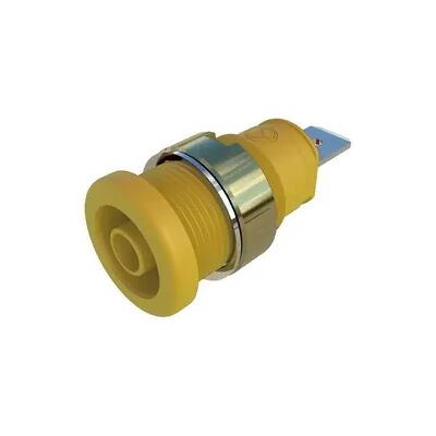 SKS Hirschmann - SEB 2620 F6,3 - Gelb - Labor-Sicherheitssockel SKS Hirschmann - SEB 2620 F6,3 - Gelb - Labor-Sicherheitssockel