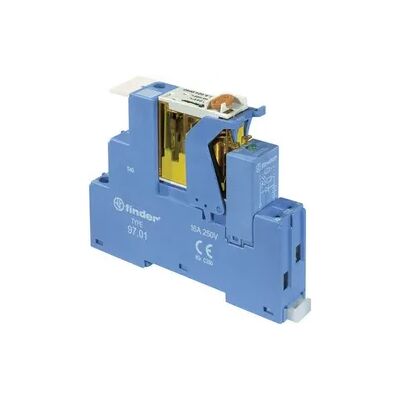 Finder 4C.01.9.024.4050 Relais - 24V DC, 1CO Finder 4C.01.9.024.4050 Relais - 24V DC, 1CO