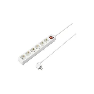 Sygonix SY-4891008 Mehrfachsteckdose - Kindersicherung, 6 Steckdosen, 230V/AC Sygonix SY-4891008 Mehrfachsteckdose - Kindersicherung, 6 Steckdosen, 230V/AC