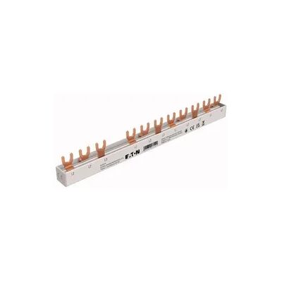 Eaton Marke 3-Phasen Sammelschiene - 4+8 Anschlussstellen Eaton Marke 3-Phasen Sammelschiene - 4+8 Anschlussstellen