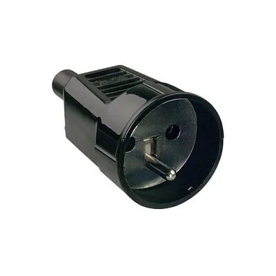 Bachmann Modell 912.273 - Typ E Elektrischer Stecker mit Erdung - Weiß Bachmann Modell 912.273 - Typ E Elektrischer Stecker mit Erdung - Weiß
