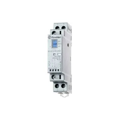 Finder 22.32.0.230.1320 Kontaktor - 2 NO 230 V/DC/AC 25A Finder 22.32.0.230.1320 Kontaktor - 2 NO 230 V/DC/AC 25A
