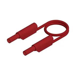 Hirschmann Test & Measurement MLS SIL WS 50/1 Sicherheits-Messleitung Lamellenstecker 4 mm Lamellenstecker 4 mm 0.50 m Rot 1 St. Hirschmann Test & Measurement MLS SIL WS 50/1 Sicherheits-Messleitung Lamellenstecker 4 mm Lamellenstecker 4 mm 0.50 m Rot 1 St.