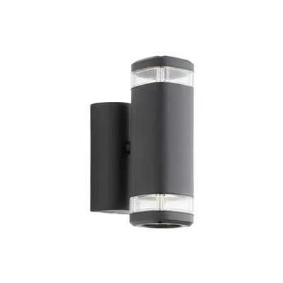 Brilliant Jandy Up & Down Außenwandlampe - 18W, Schwarz, GU10 Brilliant Jandy Up & Down Außenwandlampe - 18W, Schwarz, GU10