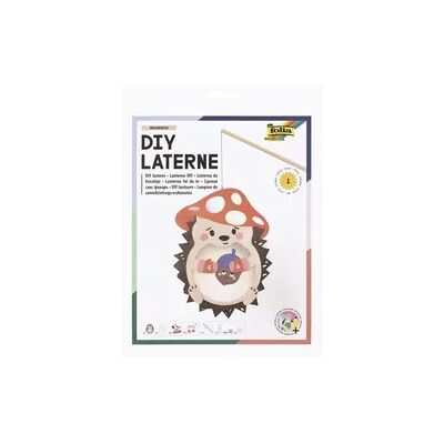 Max Bringmann KG FOLIA Bastelartikel DIY Laterne Igel (Hedgehog) inkl. 1 LED-Licht und Batterien Max Bringmann KG FOLIA Bastelartikel DIY Laterne Igel (Hedgehog) inkl. 1 LED-Licht und Batterien