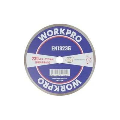 WorkPro Diamanttrennscheibe - 230mm, Keramik, Marmor, Ziegel WorkPro Diamanttrennscheibe - 230mm, Keramik, Marmor, Ziegel