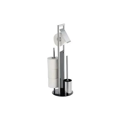Wenko Stand WC-Garnitur Mod. Ravina, Edelstahl matt, mit austauschbarem Bürstenkopf Wenko Stand WC-Garnitur Mod. Ravina, Edelstahl matt, mit austauschbarem Bürstenkopf