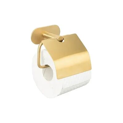 WENKO Turbo-Loc Gold Toilettenpapierhalter mit Deckel - Badezimmerzubehör WENKO Turbo-Loc Gold Toilettenpapierhalter mit Deckel - Badezimmerzubehör