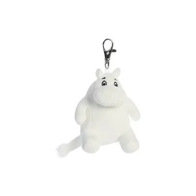 Aurora 12856 - Moomin K, Key Clip, Mumin-Schlüsselanhänger, Plüsch/Metall, ca.9 cm Aurora 12856 - Moomin K, Key Clip, Mumin-Schlüsselanhänger, Plüsch/Metall, ca.9 cm