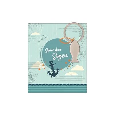 Butzon & Bercker Fisch-Schlüsselanhänger - Spür den Segen Butzon & Bercker Fisch-Schlüsselanhänger - Spür den Segen