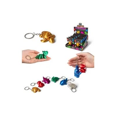 One For Fun 3D Printed Keychains Tierisch bunte Schlüsselanhänger, Display (= 12 Anhänger) One For Fun 3D Printed Keychains Tierisch bunte Schlüsselanhänger, Display (= 12 Anhänger)