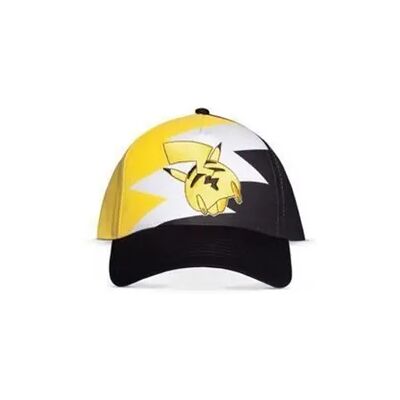 Alpha Cap Pokemon - Pikachu (Schwarz,Weiß,Gelb) Alpha Cap Pokemon - Pikachu (Schwarz,Weiß,Gelb)
