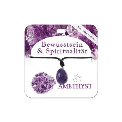 Jojo Amethyst Trommelstein Kette Jojo Amethyst Trommelstein Kette
