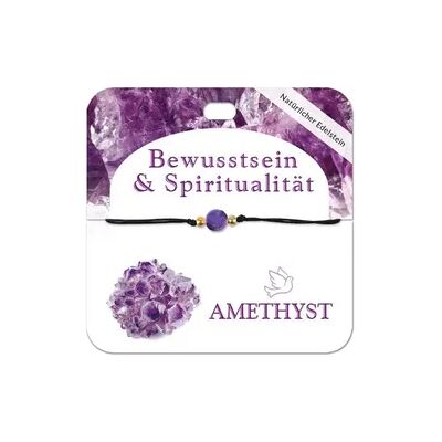 JOJO Amethyst Armband mit 1 Edelsteinperle JOJO Amethyst Armband mit 1 Edelsteinperle