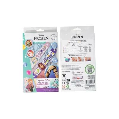 Craft Buddy CABRL-32DNY002 - Crystal Art Friendship Bracelets, Disney Frozen Elsa & Anna, Freundschaftsarmbänder Craft Buddy CABRL-32DNY002 - Crystal Art Friendship Bracelets, Disney Frozen Elsa & Anna, Freundschaftsarmbänder