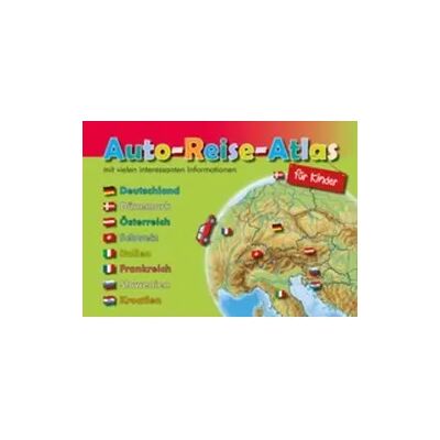 Stiefel Auto-Reise-Atlas für Kinder Stiefel Auto-Reise-Atlas für Kinder
