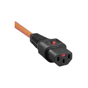 KASH IEC Stromkabel - 2m, Verriegelt, 90° Stecker - Kabel für Kältegeräte KASH IEC Stromkabel - 2m, Verriegelt, 90° Stecker - Kabel für Kältegeräte
