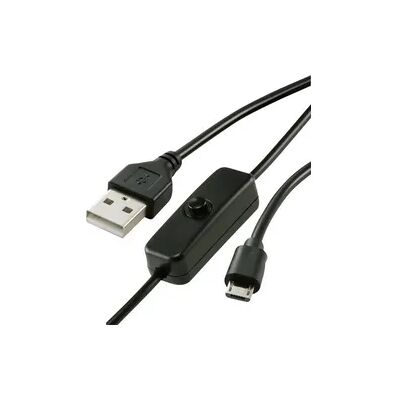 Renkforce Raspberry Pi Stromkabel - Ein/Aus-Schalter - 1m Renkforce Raspberry Pi Stromkabel - Ein/Aus-Schalter - 1m