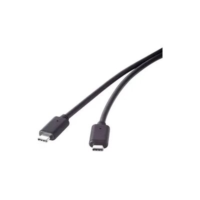 Renkforce USB 3.2 USB-C Kabel - 0,50m - Schwarz - Datenkabel Renkforce USB 3.2 USB-C Kabel - 0,50m - Schwarz - Datenkabel