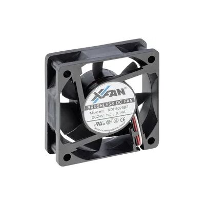 X-Fan RDH6025B2 Axiallüfter 24 V/DC 33 m3/h (L x B x H) 60 x 60 x 25mm X-Fan RDH6025B2 Axiallüfter 24 V/DC 33 m3/h (L x B x H) 60 x 60 x 25mm