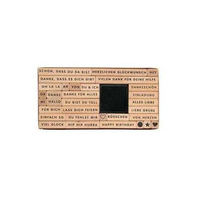 Rico Design Stempelset Text, Deutsch Rico Design Stempelset Text, Deutsch