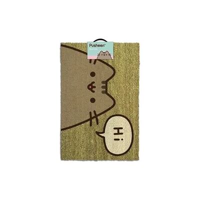 Pusheen Modell - Mehrfarbiger Fußmatte - Pusheen sagt Hallo - Hole in the Wall Teppich Pusheen Modell - Mehrfarbiger Fußmatte - Pusheen sagt Hallo - Hole in the Wall Teppich